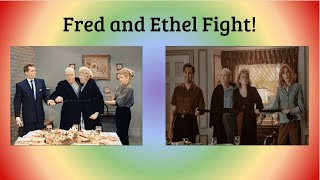 Scenes from I Love Lucy 'Fred and Ethel Fight' Colorized! (As seen in 'Being the Ricardos')