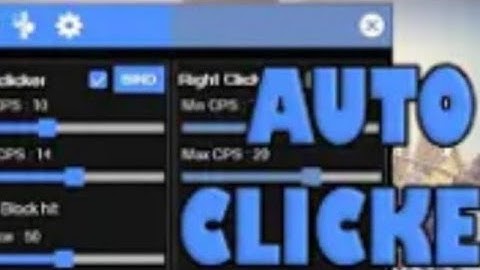 Cps Booster/Auto clicker for Blockman Go 999+ Cps