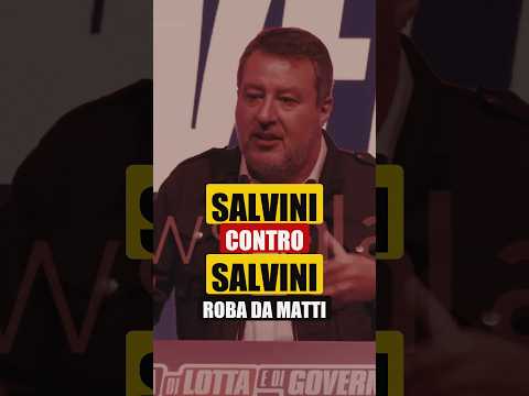 Video Salvini contro Salvini: «basta armi all'Ucraina». Le ha mandate lui