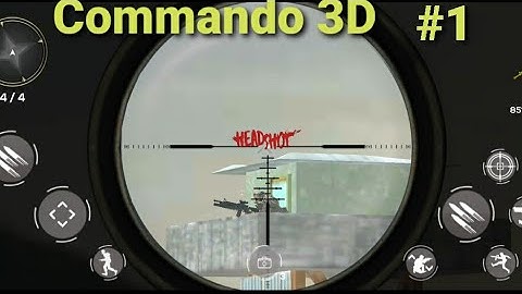 Commando 3D sniper shooter Gameplay 2020