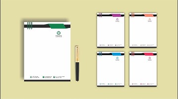 CorelDRAW X7 Tutorial BUSINESS LETTERHEAD DESIGN 2 with Wajid Corel GraphiX