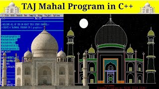 Design a Tajmahal in c language| Tajmahal in C++ Programming language | Tajmahal program in c screenshot 4