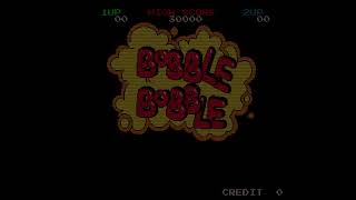 Bobble Bobble - Attract Mode (PCB capture)