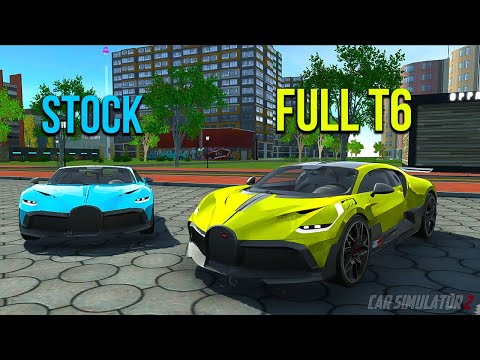 500+ KM Hıza Ulaşan Araba Bugatti Divo T6 !!! Car Simulator 2