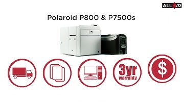 Polaroid Card Printer Lineup: P800 & P7500S