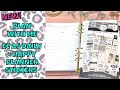 New! Plan with me! Erin Condren A5 Daily Planner | Happy Planner stickers