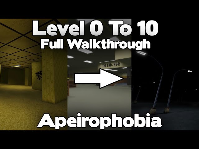 Roblox Apeirophobia Walkthrough Levels 0-6 - Gamer Journalist