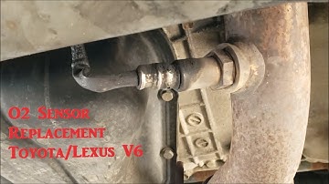 Replacing O2 sensors Toyota/Lexus V6 3MZ-FE engine