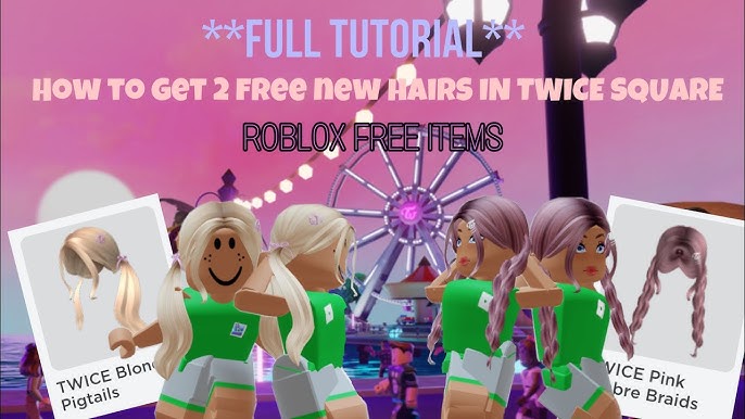 reminder to get twice free hair #roblox #freeitem #freeitemroblox