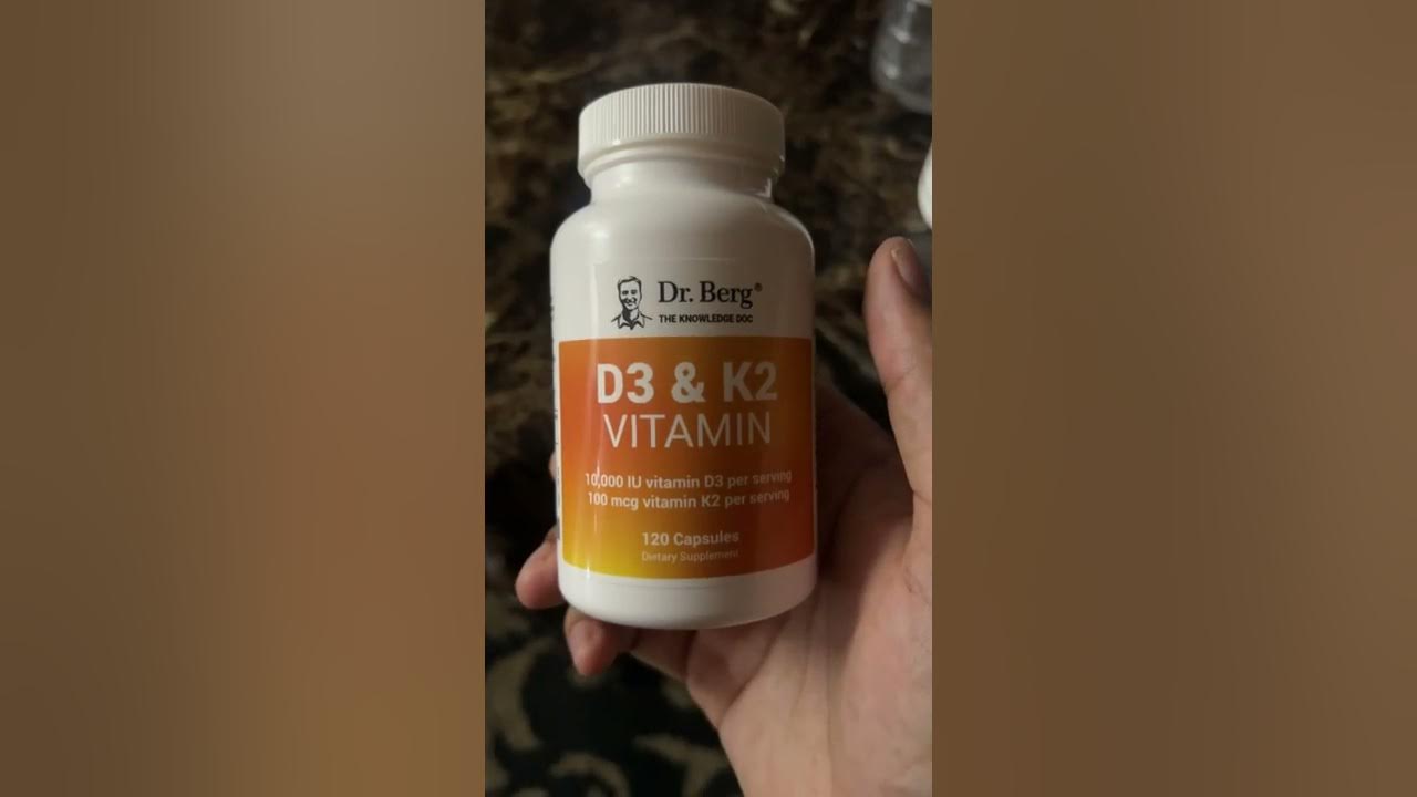 Dr Berg Vitamin D3 And K2 supplement review YouTube