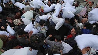 Pillow fight breaks out on April Fool’s Day screenshot 5