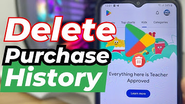 How to Delete Google Play Store Purchase History 2025