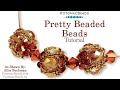 Pretty Beaded Beads- DIY Jewelry Making Tutorial by PotomacBeads