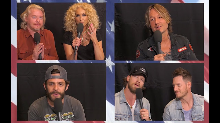 Keith Urban, Little Big Town, Thomas Rhett ++ send a message of gratitude for Memorial Day