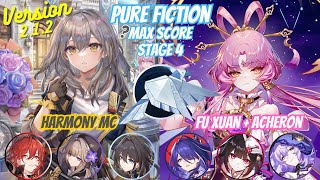 Harmony MC Is The New Meta? | Pure Fiction 2.1.2 Floor 4 (Max Score) | Honkai: Star Rail 2.2