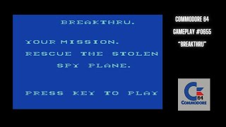 Breakthru (Commodore 64 / Gameplay #0655) screenshot 4