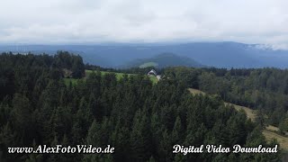 Digital video download for sale, Black Forest, Germany, Drone video