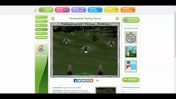 Tarantuloid Typing Terror