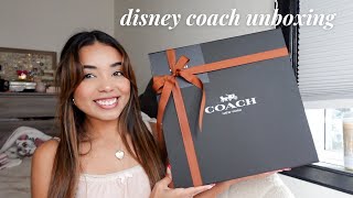 DISNEY COACH COLLECTION UNBOXING!! ✨🐭