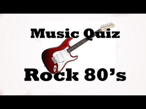 Music Quiz - Rock 80's