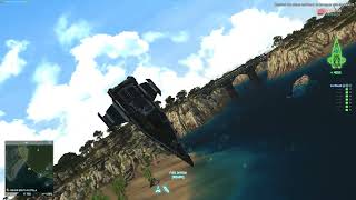 Planetside 2 Flying Corsair bug report