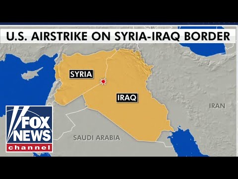 US launches airstrike against Iranian-backed forces in Syria.