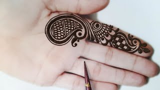 2021 Valentine's Day  Special Beautiful  Front Hand Jewellery Mehndi Design #Shorts