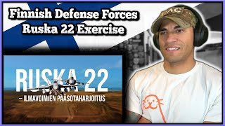 Marine reacts to Finland's MASSIVE Air Force Exercise (Ruska 22)