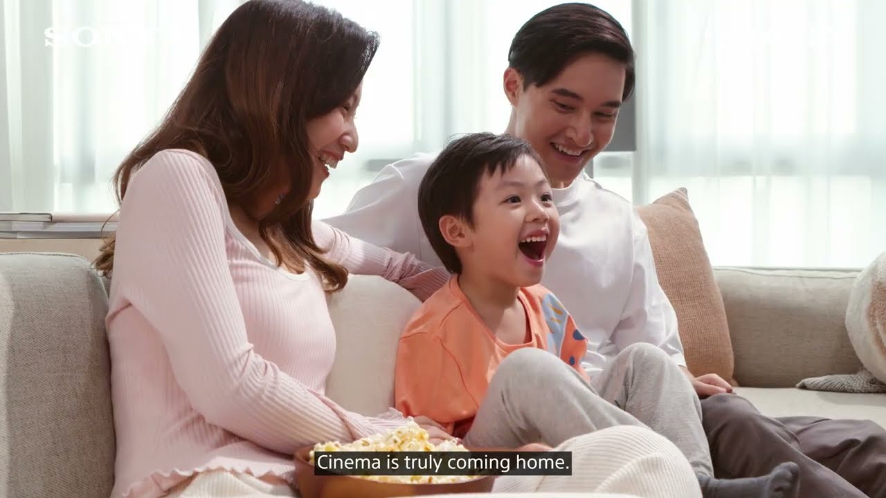 Cinema is coming home | 2025 BRAVIA home entertainment collection