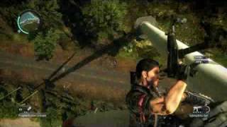 Just Cause 2 windmill fun