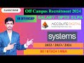 Accolite Recruitment 2024 for Freshers | Systems Recruitment 2024 | HR Internship for Freshers | Job