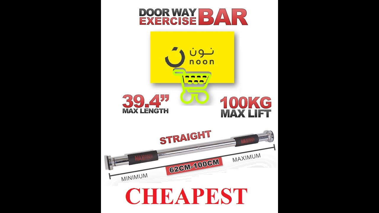 REVIEW How to Mount Door Pull up Bar on Door Frame Home Gym Kids Height Increase Exercise