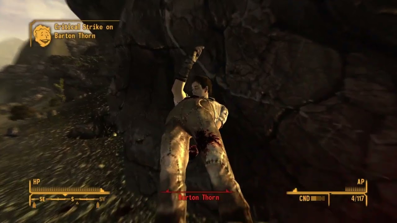 Fallout New Vegas - Barton Thorn - What An A## Hole 🤣 First Kill 🤗