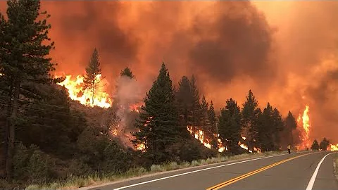 Major Wildfires Burning in American West Cause Smoky Skies