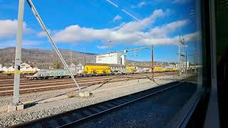 IC61 nach Basel SBB über die Bergstrecke (Alte Hauensteinstrecke)