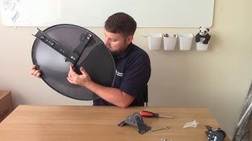 How To Assemble A SKY/ FREESAT satellite dish