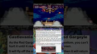 U Can Beat Video Games - Castlevania Bloodlines - Red Gargoyle