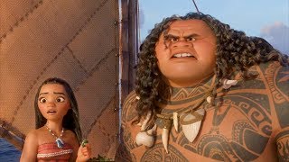Моана и Мауи против кокосовых пиратов "Моана" отрывок из фильма