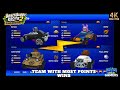 4 Players Split Screen (2v2) El Zipo & Benny v Clutch & Disco Jimmy | Beach Buggy Racing 2