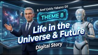 6. Sınıf Çoklu Yabancı Dil Theme 8 Life In The Universe & Future - Digital Story