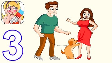 Delete Puzzle Erase Her - Gameplay Part 3 Hidden Love All Levels 1-25 (Android, iOS)