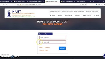 U C College Online Library: How to use NLIST Resources