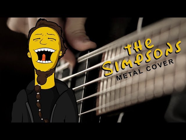 The Simpsons Theme (metal cover by Leo Moracchioli) class=