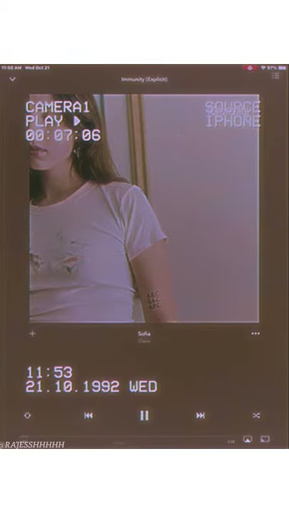 Sofia - Clairo | Full screen WhatsApp status | Lyrical Video