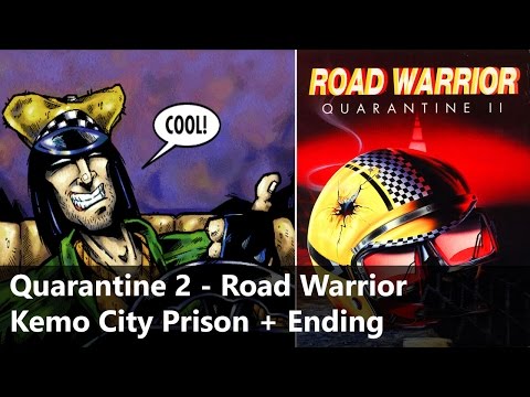 Quarantine 2 - Road Warrior [PC, DOS] - Walkthrough - Kemo City Prison + Ending