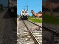 January 15 2022 angry elephant stops the train and save baby elephant  funny vfx