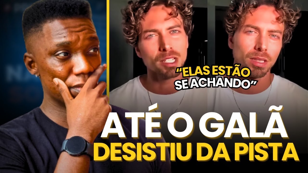 Até os bonitos estão tomando GHOSTING? o mercado tá brutal pra todo mundo