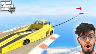 97.123% People Cannot Complete This Big Truck Parkour Race in GTA 5!