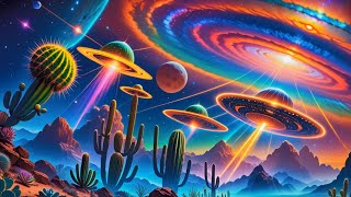 Nexxus 604  Out of Space  Psychedelic trance mix 2024 • (4K AI animated music video)