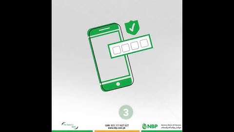 NBP ATM Activation video tutorial